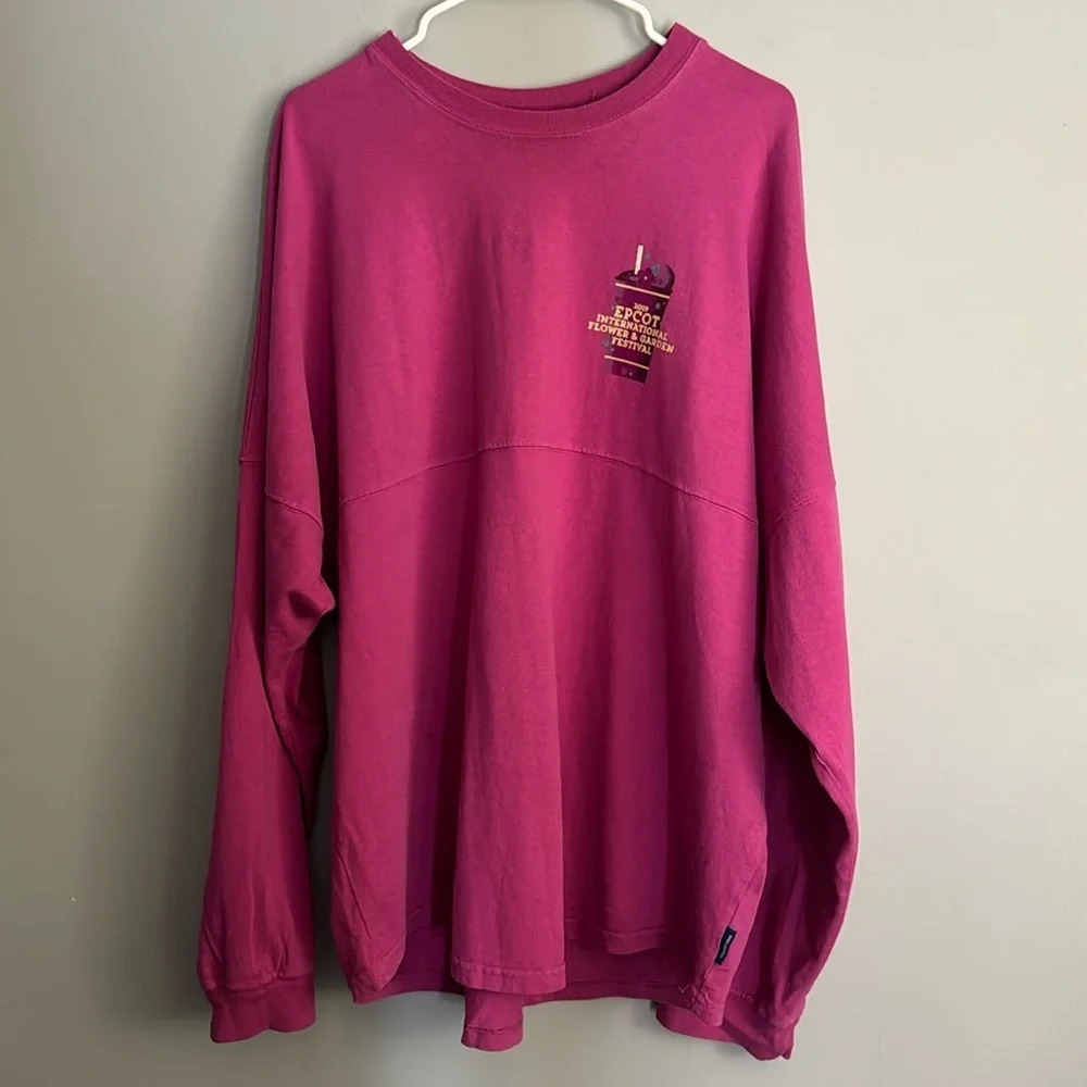 Disney Parks 2019 Epcot International Flower and Garden Size Large Purple